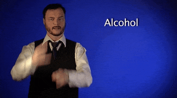 Sign Language Alcohol GIF by Sign with Robert