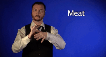 sign language meat GIF by Sign with Robert