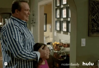 lily tucker pritchett couch GIF by HULU