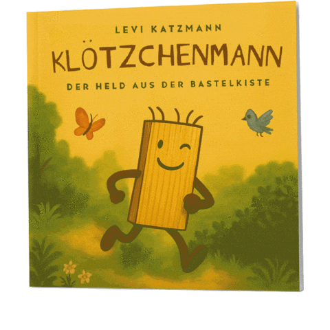 Kinderbuch Sticker by Klötzchenmann