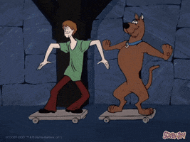 Cartoon Skating GIF by Scooby-Doo