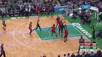 Slam Dunk Sport GIF by Boston Celtics