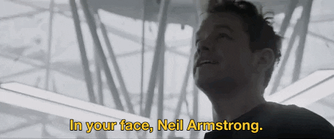 matt damon astronaut GIF by Film Society of Lincoln Center