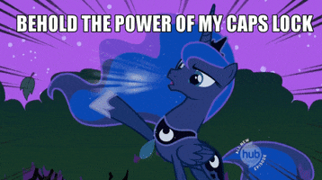 janineadkins luna mlp capslock GIF