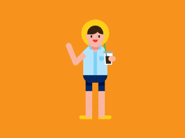 Iced Coffee Summer GIF by tylernickell