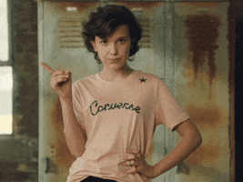 millie bobby brown no GIF by Converse