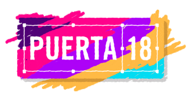 P18 Sticker by Puerta 18