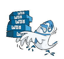 Bird Lamina Sticker