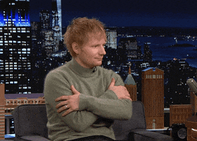 Ed Sheeran Chills GIF by The Tonight Show Starring Jimmy Fallon