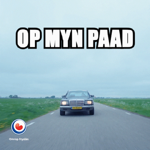 auto op GIF by Omrop Fryslân