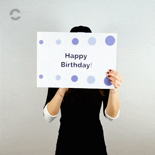 Happy Birthday GIF by Commencis