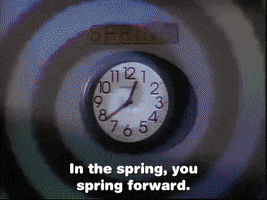 Fall Back Time Change GIF by splattest