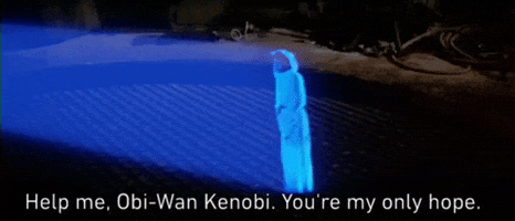 youre my only hope GIF by Star Wars