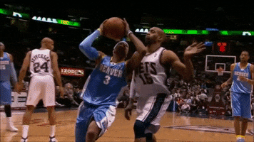 Look Away Denver Nuggets GIF by NBA