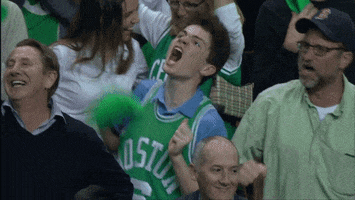 lets go fan GIF by Boston Celtics