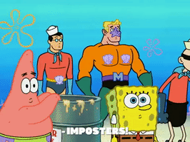 Season 7 Imposter GIF by SpongeBob SquarePants