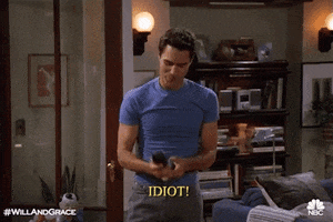 Eric Mccormack Reaction GIF by Will & Grace