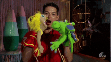 season 4 puppet show GIF by Bachelor in Paradise