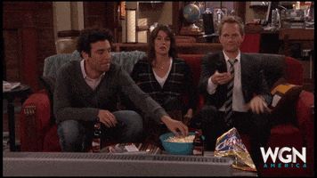 how i met your mother popcorn GIF by WGN America