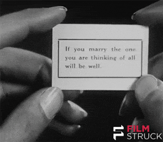 filmstruck silent film filmstruck marry getting married GIF