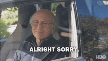 Sorry Episode 5 GIF by Curb Your Enthusiasm