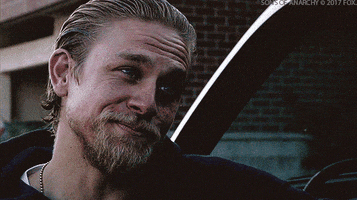 Sons Of Anarchy Smile GIF by 20th Century Fox Home Entertainment