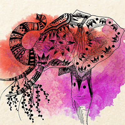 hordeparis 100 elephant horde hordeparis GIF