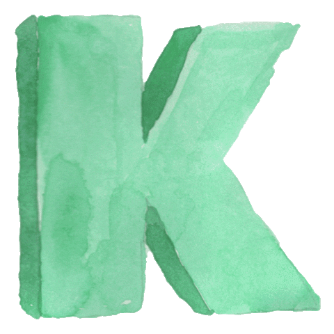 K Animated Text Sticker by leeamerica