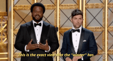 craig robinson this is the exact view that the winner has GIF by Emmys