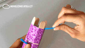 Nuvoleinscatola knitting wool GIF