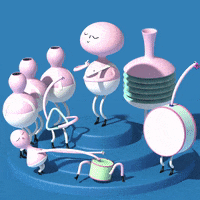 Happy Party GIF by Laurie Rowan