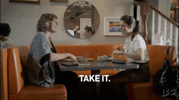 paying baroness von sketch GIF by IFC
