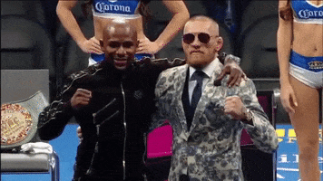 ufc fight ufc boxing respect GIF