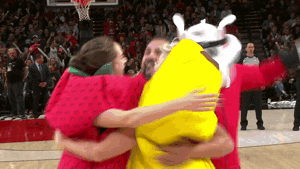 Happy Group Hug GIF by NBA