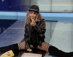 all you need pizza GIF by Live Kelly and Ryan