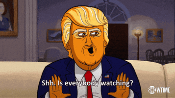 season 1 is everybody watching GIF by Our Cartoon President