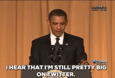 Barack Obama Twitter GIF by Obama - Find & Share on GIPHY
