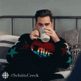 Giphy - Schitts Creek Coffee GIF by CBC