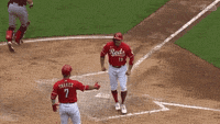 Eugenio Suarez Baseball GIF by Cincinnati Reds - Find & Share on