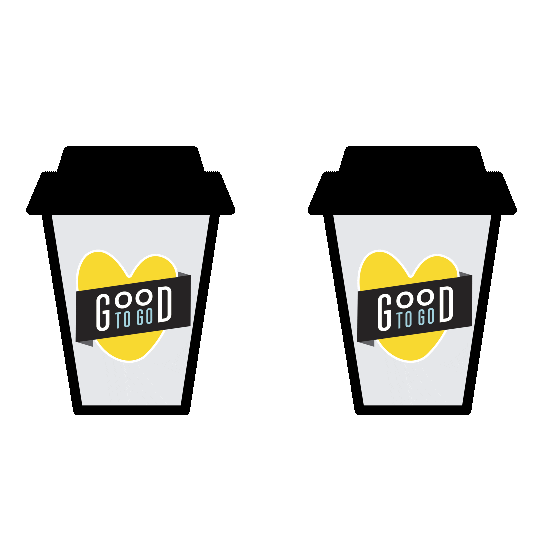 Coffee Good To Go Sticker by GoBrightline