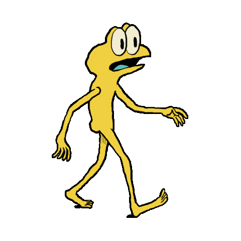 Animation Walk Sticker by Mexer