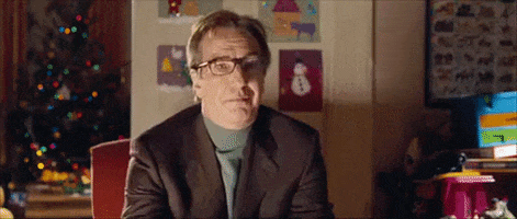 alan rickman wave GIF
