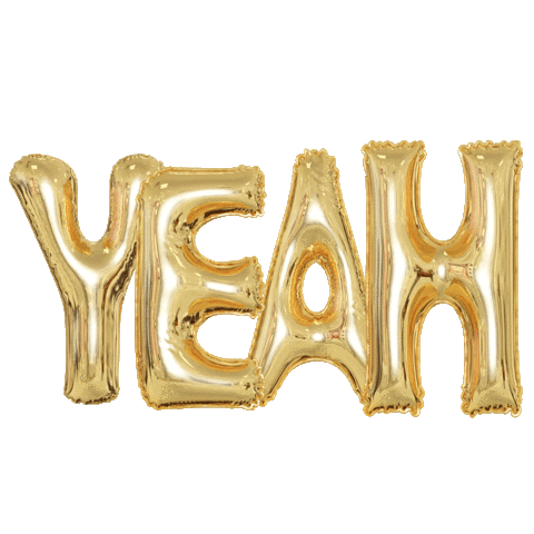 Party Yes Sticker by Barefoot Communications