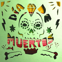 Day Of The Dead Paper GIF by Gifes Con Ensalada