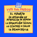 I vote to protect Spanish text