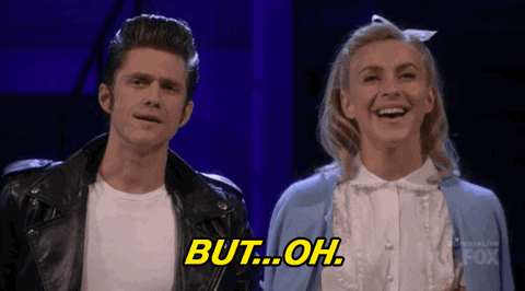 but GIF by Grease Live