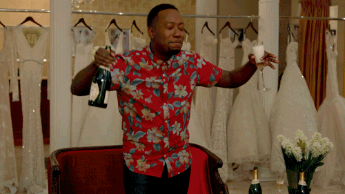 Happy Hour Reaction GIF by New Girl - Find & Share on GIPHY