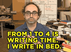 day in the life writing GIF by WNYC