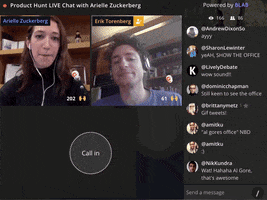 zuckerberg live chat GIF by Product Hunt