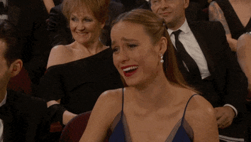 brie larson laughing GIF by The Academy Awards